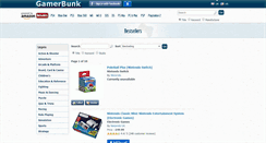 Desktop Screenshot of gamerbunk.com